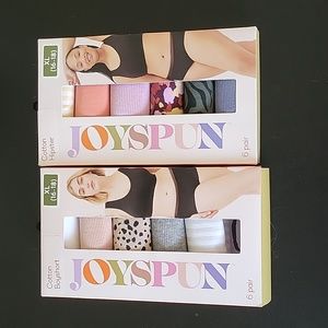 Cotton Boyshort and Hipster Underwear  Bundle size XL 16-18